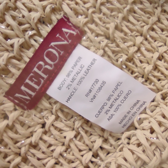 Natural tote bag Nwt - Picture 6 of 13